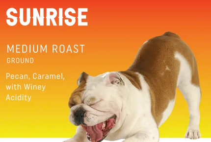 Sunrise 12 oz (Medium Roast) Whole Bean Coffee
