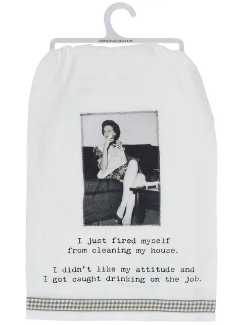 Cleaning Lady Kitchen Towel