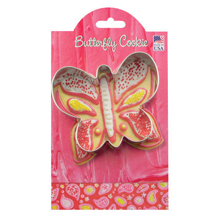 Carded Animal Shape Cookie Cutter Butterfly