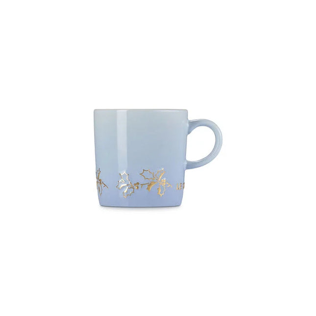 London Mug - Christmas Holly Edition - Coastal Blue