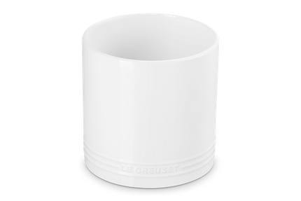 Signature Utensil Crock 2.7Qt White