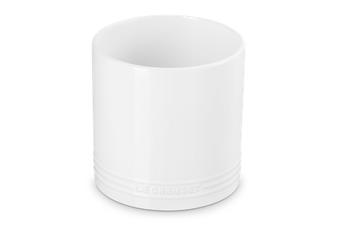 Signature Utensil Crock 2.7Qt White