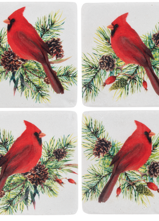 Cardinal Coaster (4 pc. set)