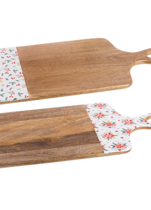 Holiday Floral Cutting Board