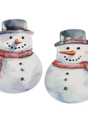 Snowman Plate