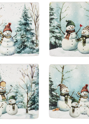 Snowman Coaster (4 pc. set)