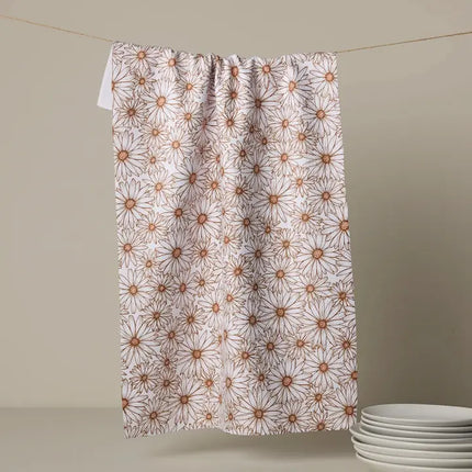 Geometry Tea Towel Daisy Trail