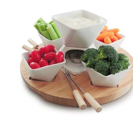 Swissmar Rubik 12 Pc Chocolate Fondue Set