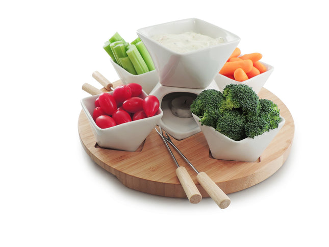 Swissmar Rubik 12 Pc Chocolate Fondue Set