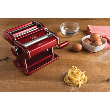 Atlas 150 Pasta Machine Red