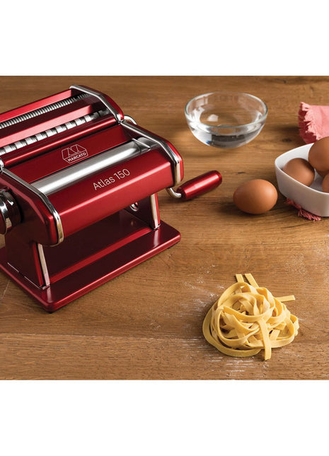 Atlas 150 Pasta Machine Red