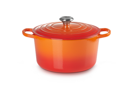 Signature Deep Round Oven 6.5 Qt Flame