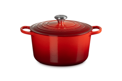Signature Deep Round Oven 6.5 Qt Cerise