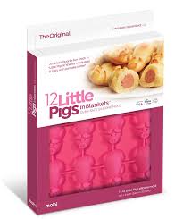 12 Little Pigs in Blankets, Silicone Mold