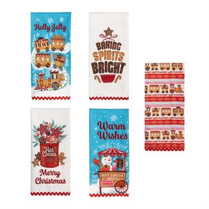 Kitchen Tea Towel Baking Spirits Bright