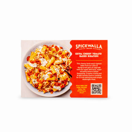 Spicewalla Baked Rigatoni w Italian Seasoning - Recipe Card