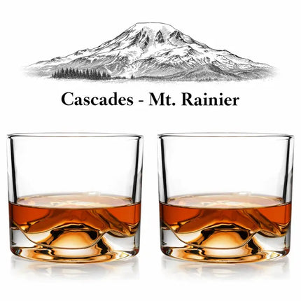 Peaks Whiskey Glasses Set/2
