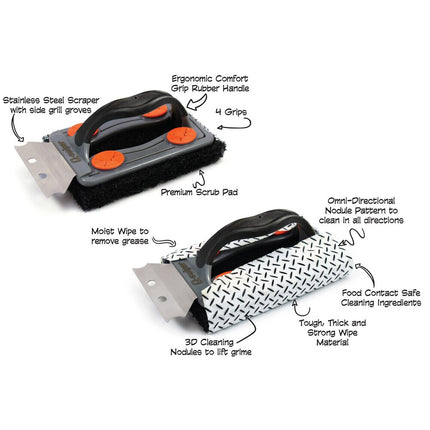qtswiper Grill Cleaning Set IA