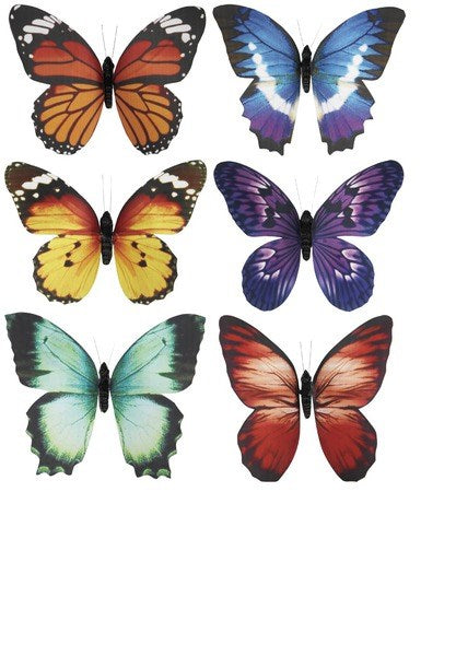 Butterfly Magnet - Single Butterfly with Paper Wings