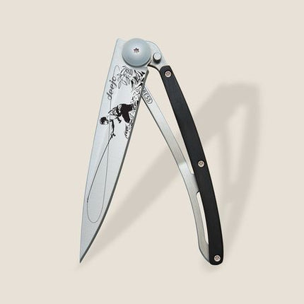 37G Knife Ebony Wood/Fly Fishing