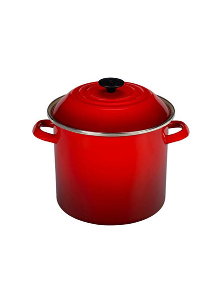 Stockpot 16 qt Signature Ss Cerise
