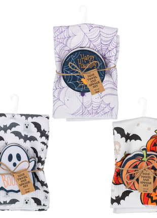 Freshly Boo'd Coffee - Towel and Sponge Set