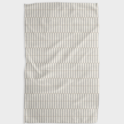 Geometry Tea Towel Rideaux Neutre
