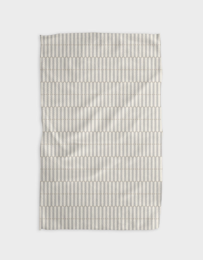 Geometry Tea Towel Rideaux Neutre