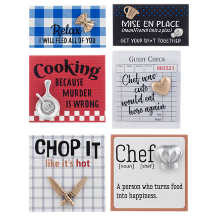 Magnets -"YES CHEF!" various