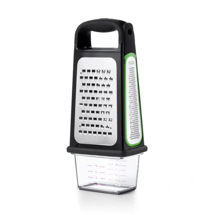 Etched Box Grater w/ Removable Zester - As is
