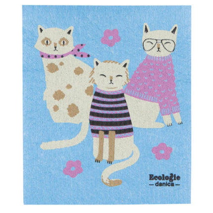 Swedish Dishcloth Cats
