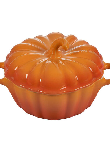 Pumpkin Mini Cocotte 13 oz Persimmon
