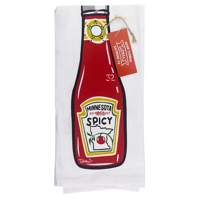 Spicy Ketchup Tea Towel