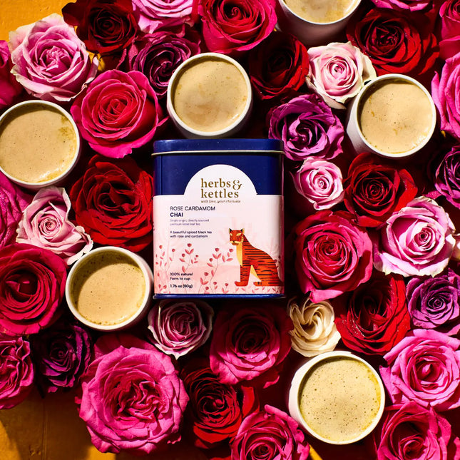 Chai Loose Leaf Tea Rose Cardamom