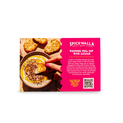 Spicewalla Whipped Feta Dip with Za'atar - Recipe Card