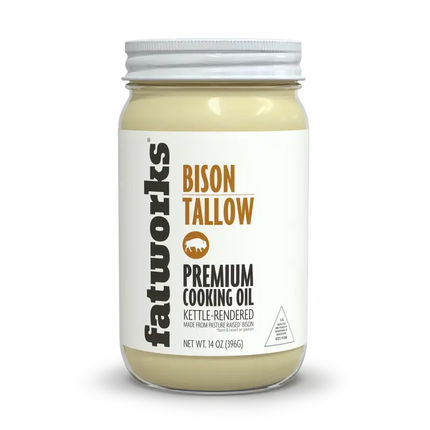 Pasture Raised Bison Tallow 14 oz