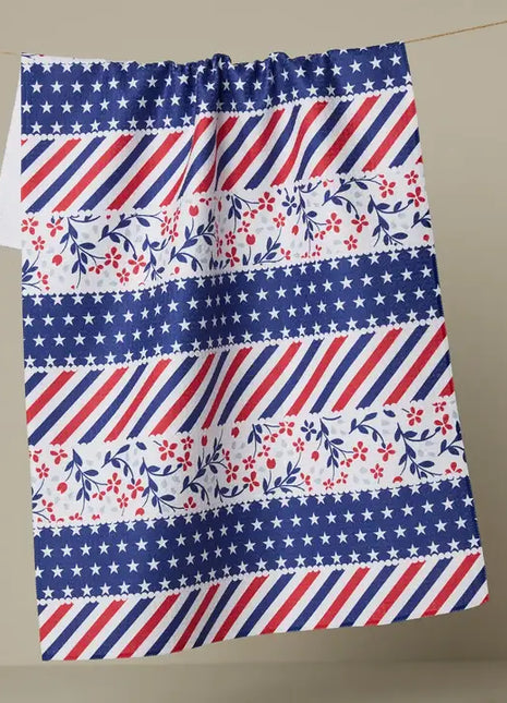 Geometry Tea Towel Liberty Ribbon