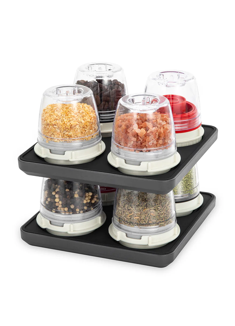 Quartet Slate Square Tray 4 Pods