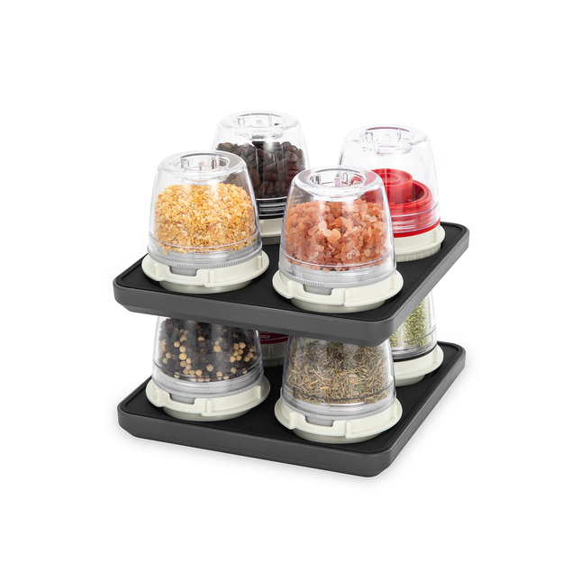 Quartet Slate Square Tray 4 Pods
