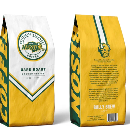 NDSU Bison 16 oz Dark Roast Whole Bean Coffee