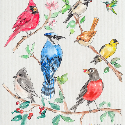 Swedish Dish Cloth Backyard Bird Buddies