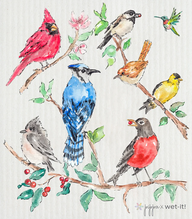 Swedish Dish Cloth Backyard Bird Buddies