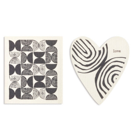 Shaped Swedish Dish Cloth - 2 Pack