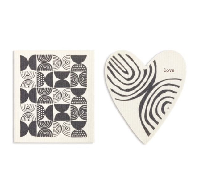 Shaped Swedish Dish Cloth - 2 Pack