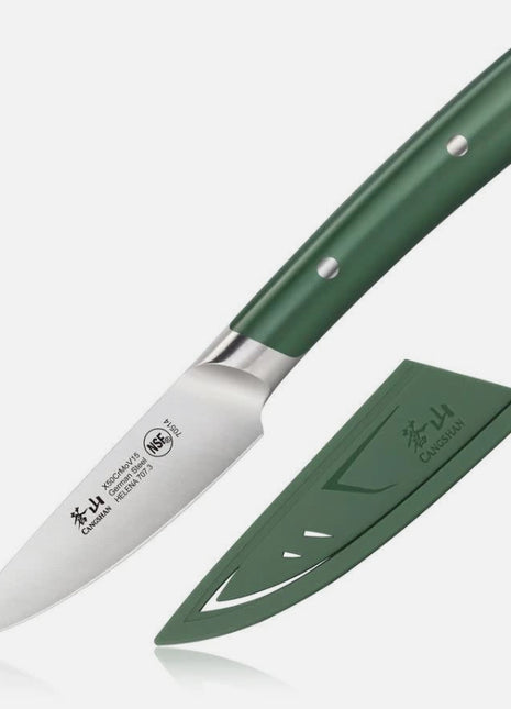 Green Helena Paring Knife 3.5 in