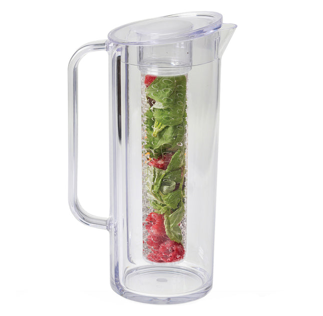 Fruit Infusion Pitcher With Lid 64 oz