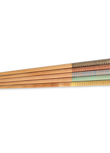 Multi Stripe Chopsticks pack of 5