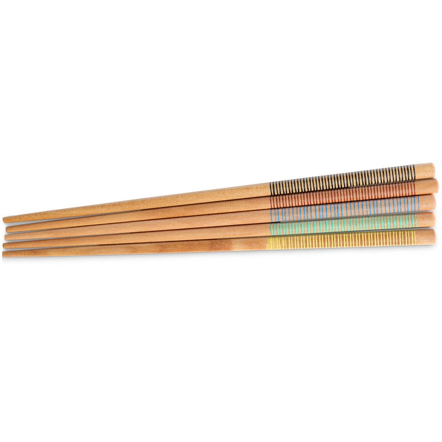 Multi Stripe Chopsticks pack of 5