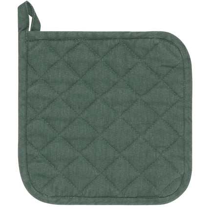Heirloom Stonewash Potholder Jade