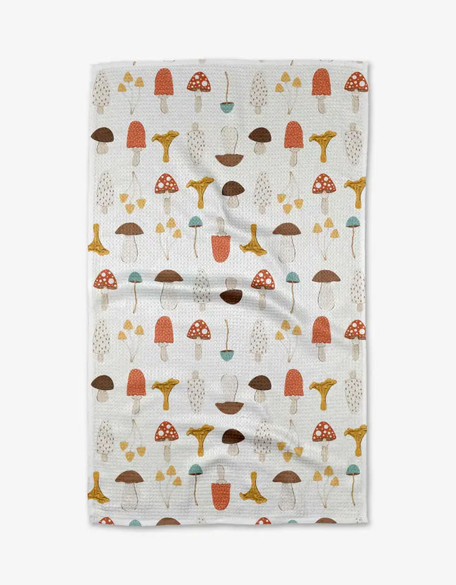 Geometry Tea Towel Foraging